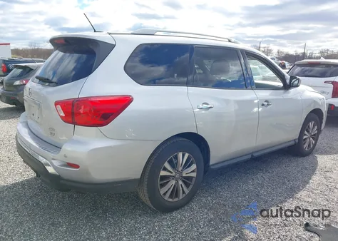 2018 Nissan Pathfinder Sv из США, поврежденный, VIN 5N1DR2MM7JC612949